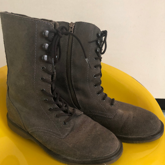 grey suede doc martens